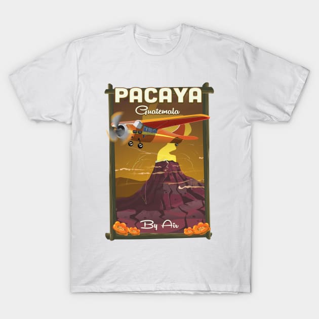 Pacaya Guatemala T-Shirt by nickemporium1